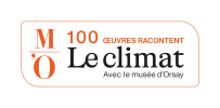 LOGO_100_ŒUVRES_LE_CLIMAT_contour-orange
